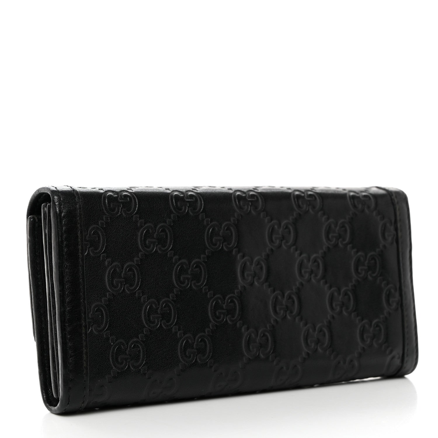 Gucci Guccissima Sukey Continental Wallet Continental Wallet Black 3 of 8