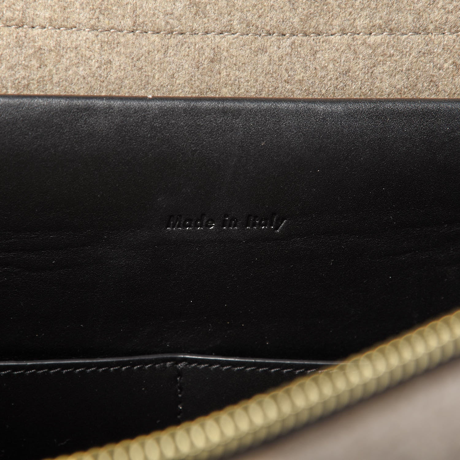 Celine Felt Smooth Calfskin Mini Belt Bag Beige 9 of 9