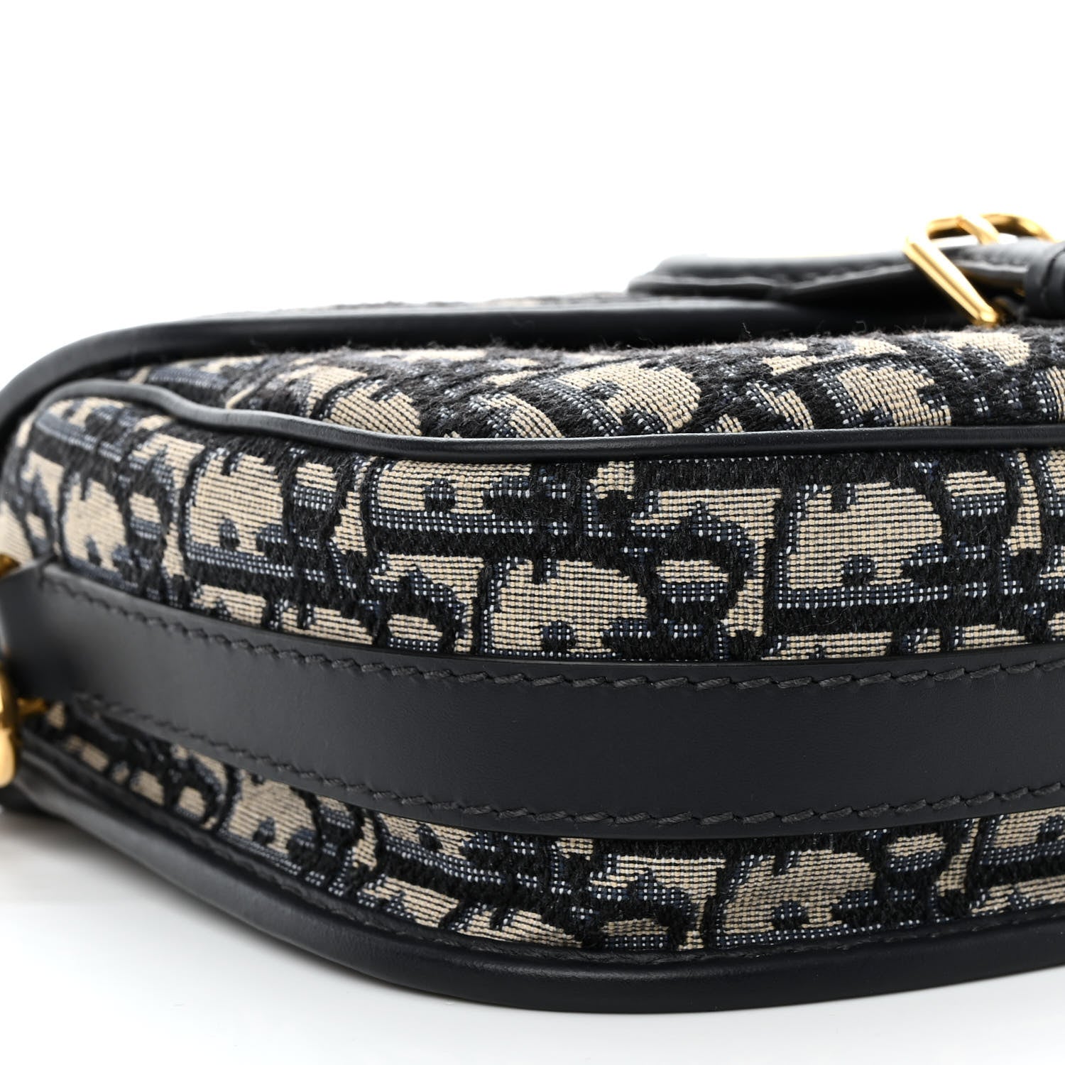 Christian Dior Oblique Medium Bobby Flap Blue 9 of 11