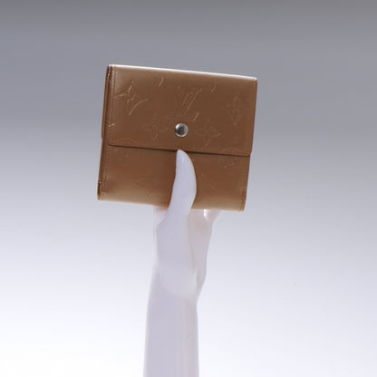 Louis Vuitton Mat Monogram Elise Wallet Ambre 2 of 7