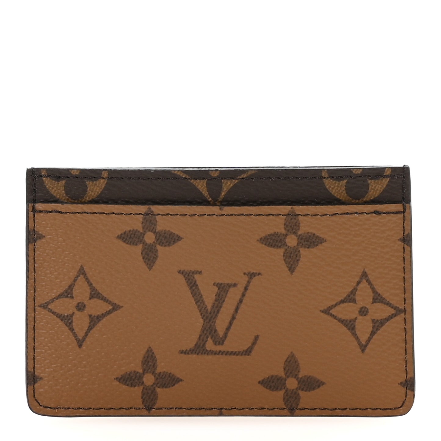 Reverse Monogram Card Holder