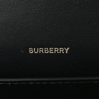 Burberry Calfskin Vintage Check New Hampshire Bag Black 6 of 8