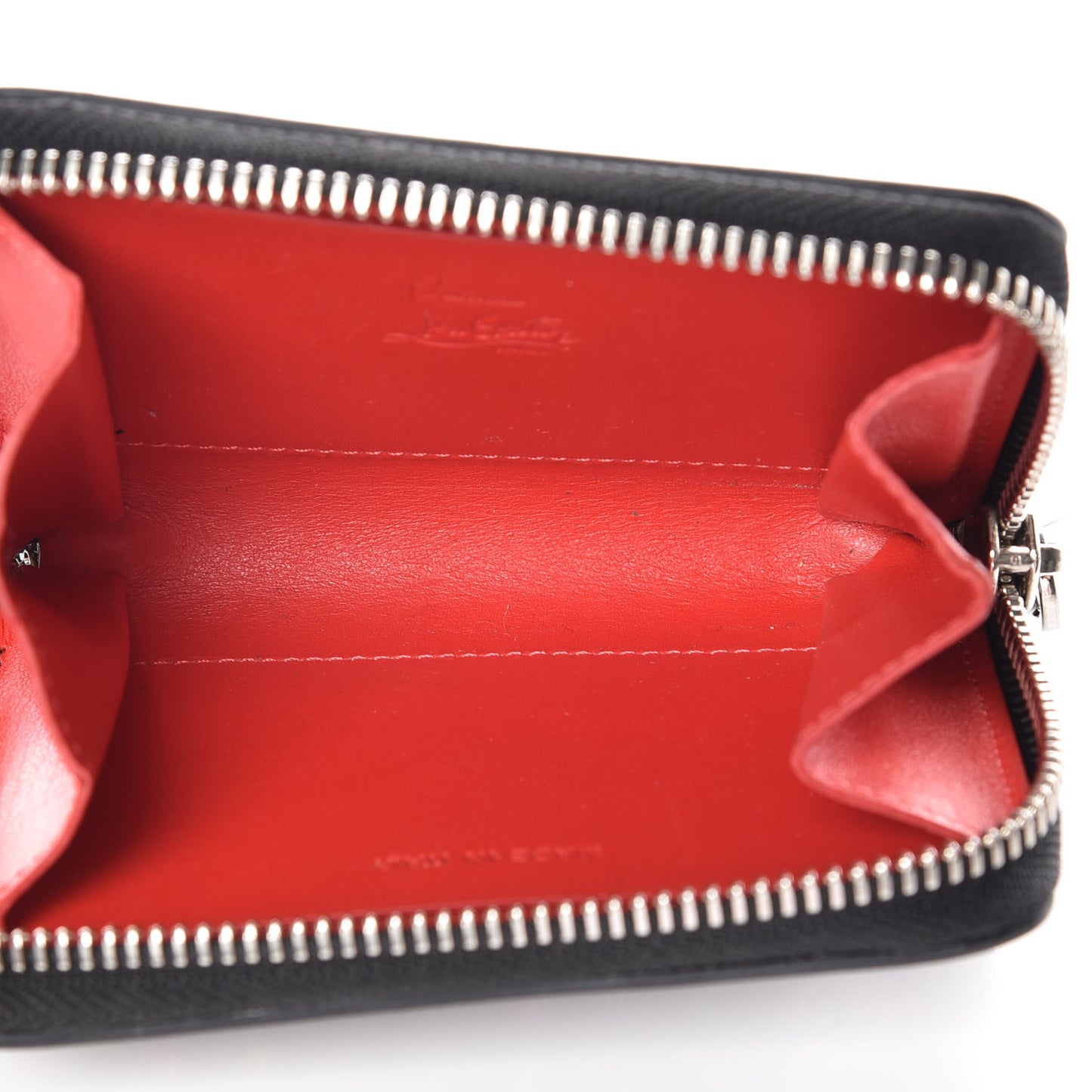 Patent Spiked Panettone Coin Purse Black Multicolor