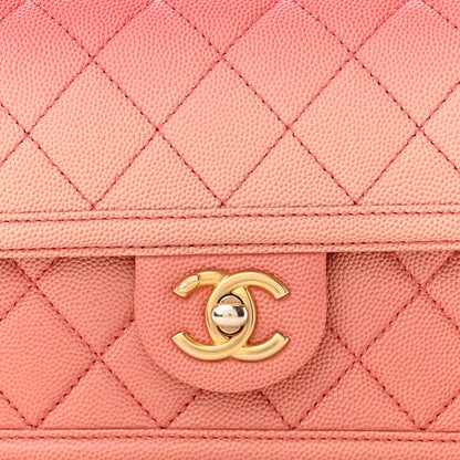 Chanel Caviar Quilted Sunset On The Sea Waist Bag Coral 8 of 11