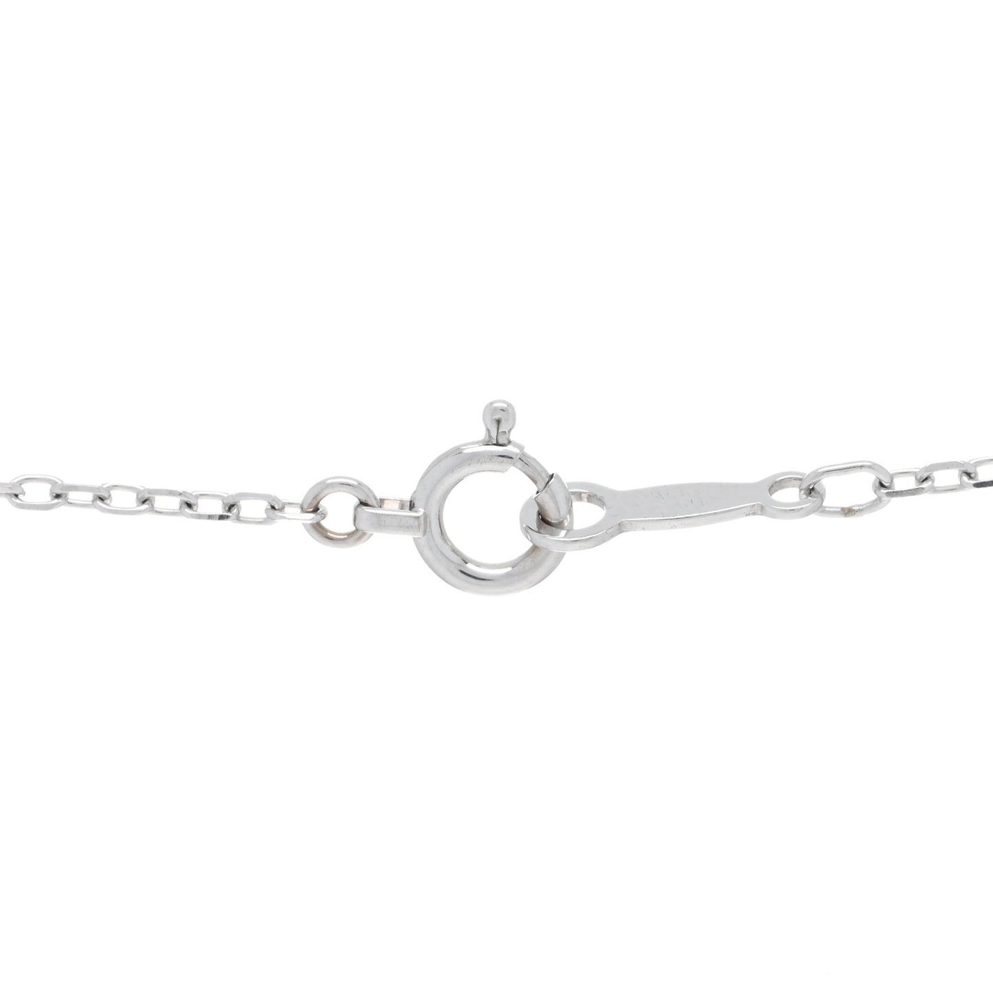 18K White Gold Akoya Pearl 8mm Single Pendant Necklace