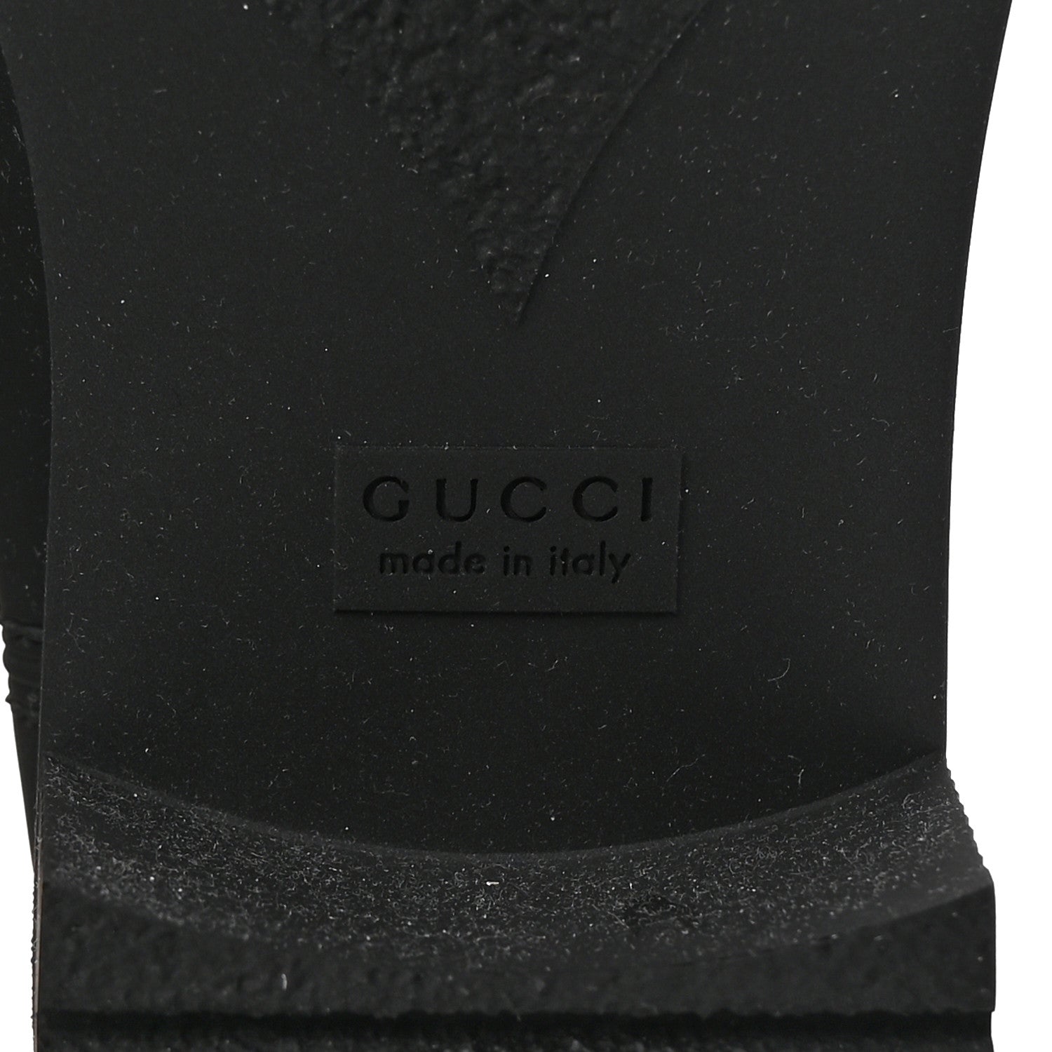Gucci Rubber Double G Womens Rain Boots 36 Black 7 of 10