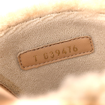Chanel Shearling Lambskin Clogs 38 Beige 8 of 10