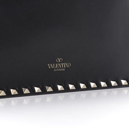 Valentino Garavani Nappa Rockstud Wristlet Clutch Black 9 of 10