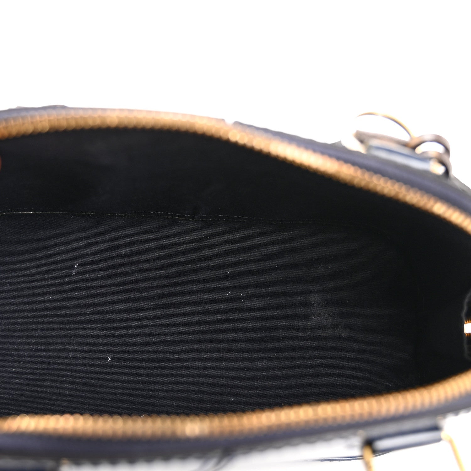 Louis Vuitton Patent Monogram Alma BB Marine 5 of 9