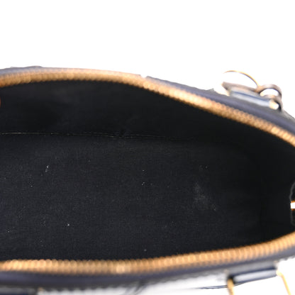 Louis Vuitton Patent Monogram Alma BB Marine 5 of 9