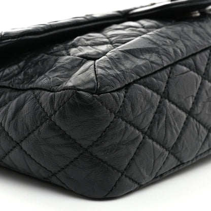 Chanel Aged Calfskin Coco Rider Flap Black 8 of 10