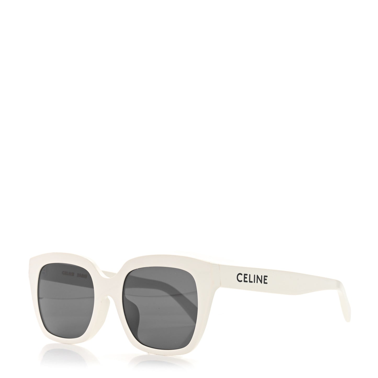 Acetate Sunglasses CL40198F White