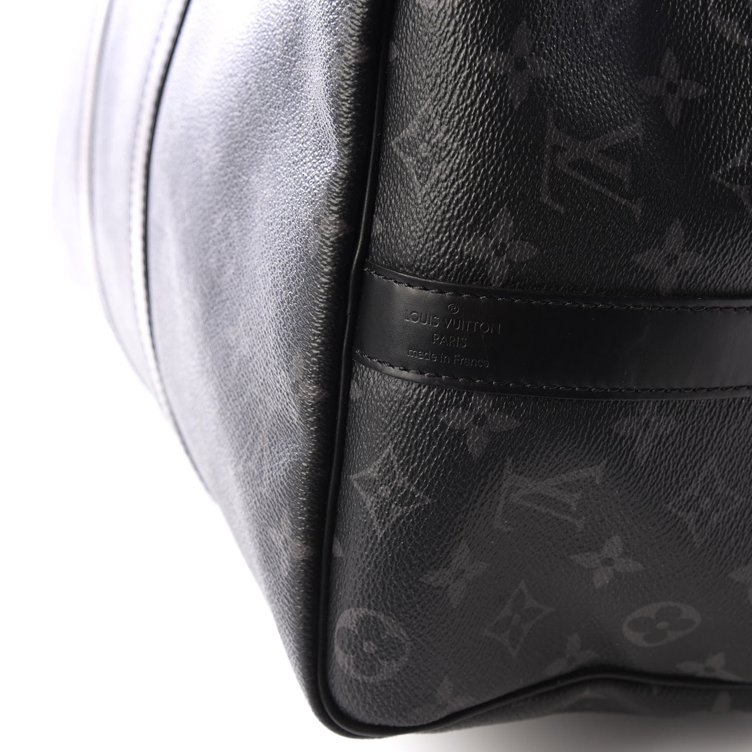 Louis Vuitton Monogram Eclipse Keepall Bandouliere 45 10 of 12