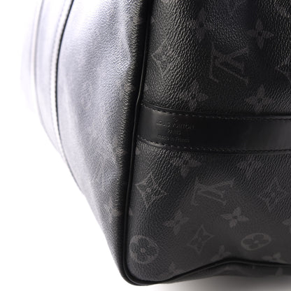 Louis Vuitton Monogram Eclipse Keepall Bandouliere 45 10 of 12