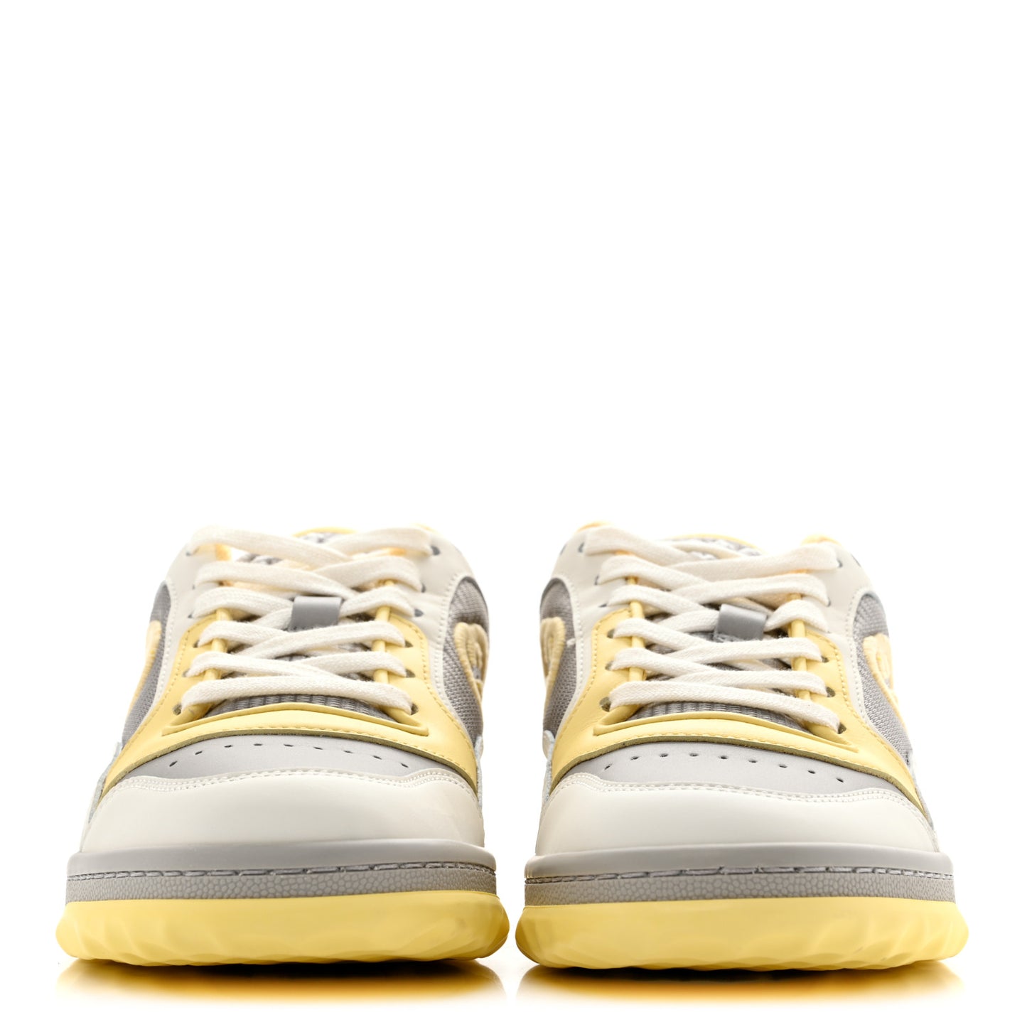 Dali Soft Calfskin Womens Mac80 Sneakers 35 Off White Grey Sky Yellow