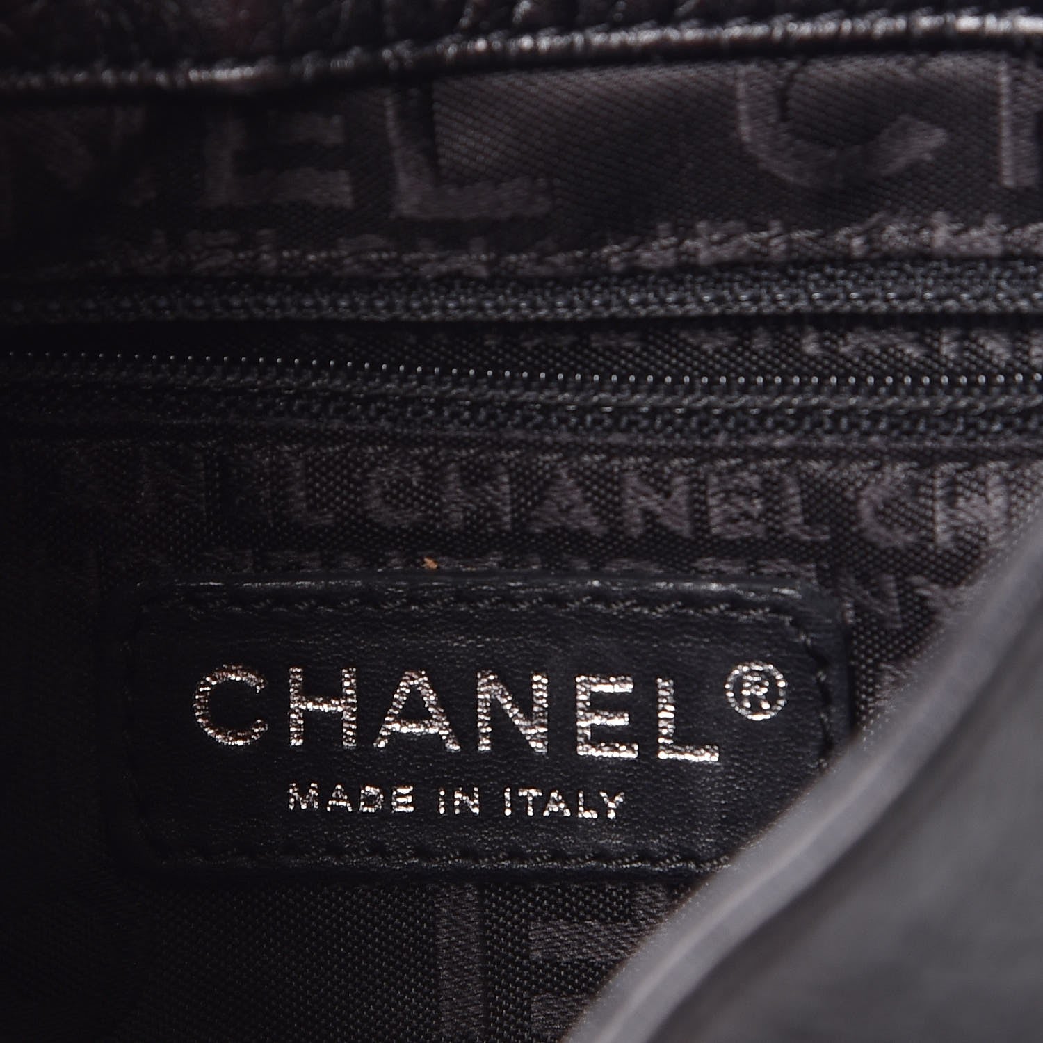 Chanel Grained Calfskin Mademoiselle Accordion Flap Black 6 of 9
