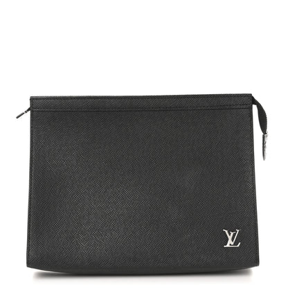 Louis Vuitton Taiga Pochette Voyage MM Black 1 of 7