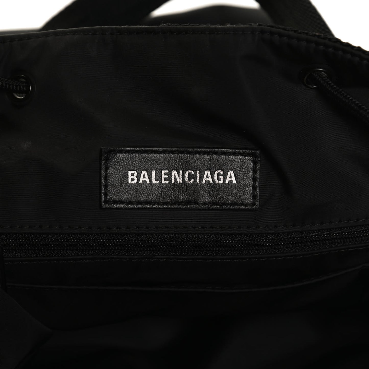 Nylon Small Army Tote Bag Black