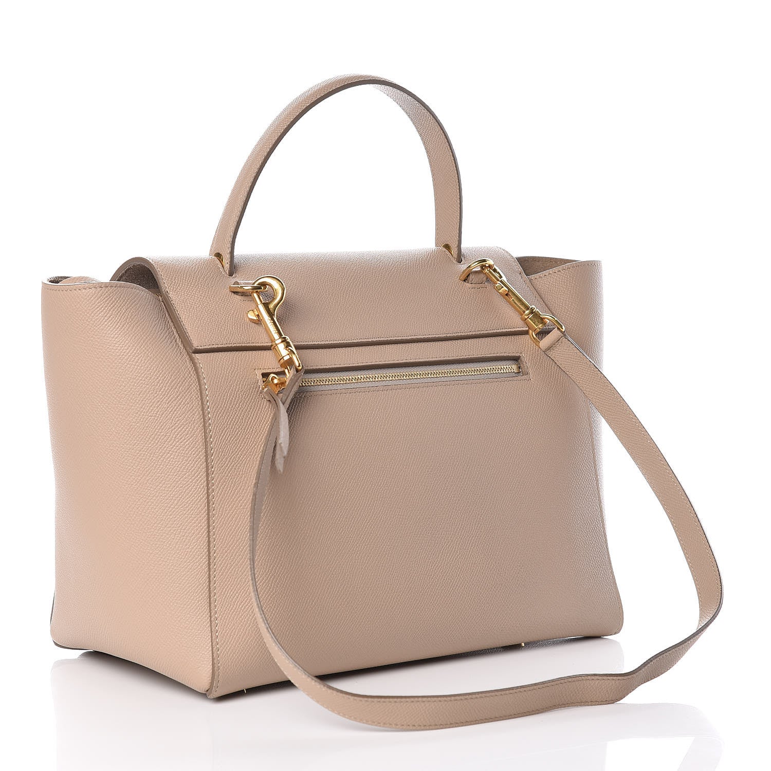 Celine Grained Calfskin Mini Belt Bag Light Taupe 3 of 10