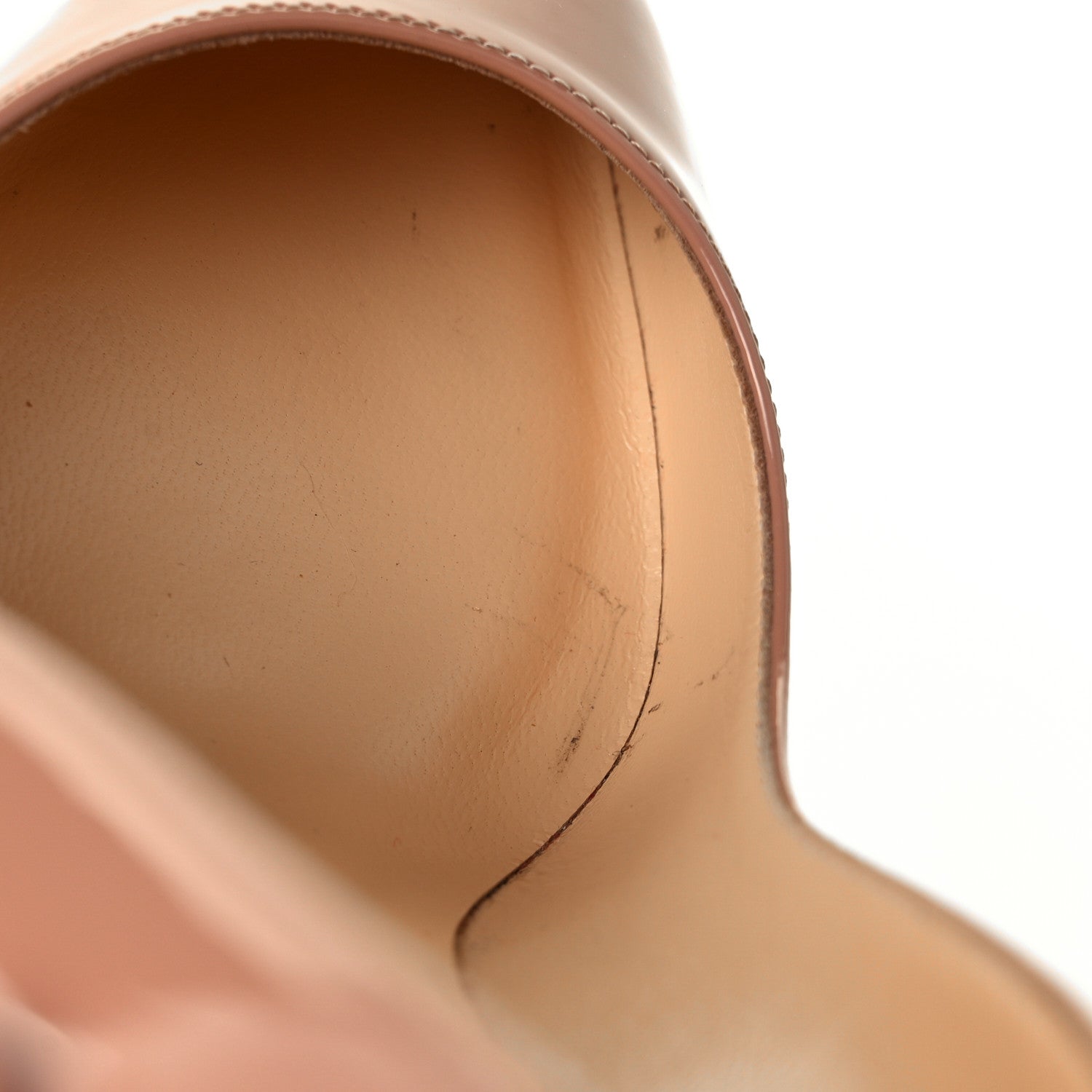 Christian Louboutin Patent Pigalle 85 Pumps 39 Nude 10 of 12