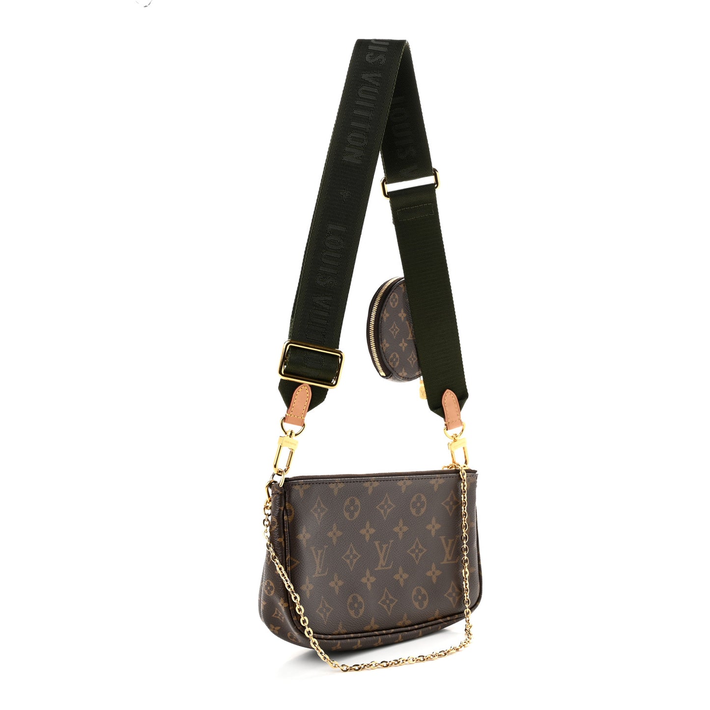 Monogram Multi Pochette Accessories Kaki