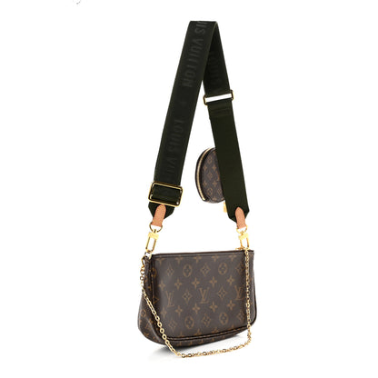 Louis Vuitton Monogram Multi Pochette Accessories Kaki 2 of 10