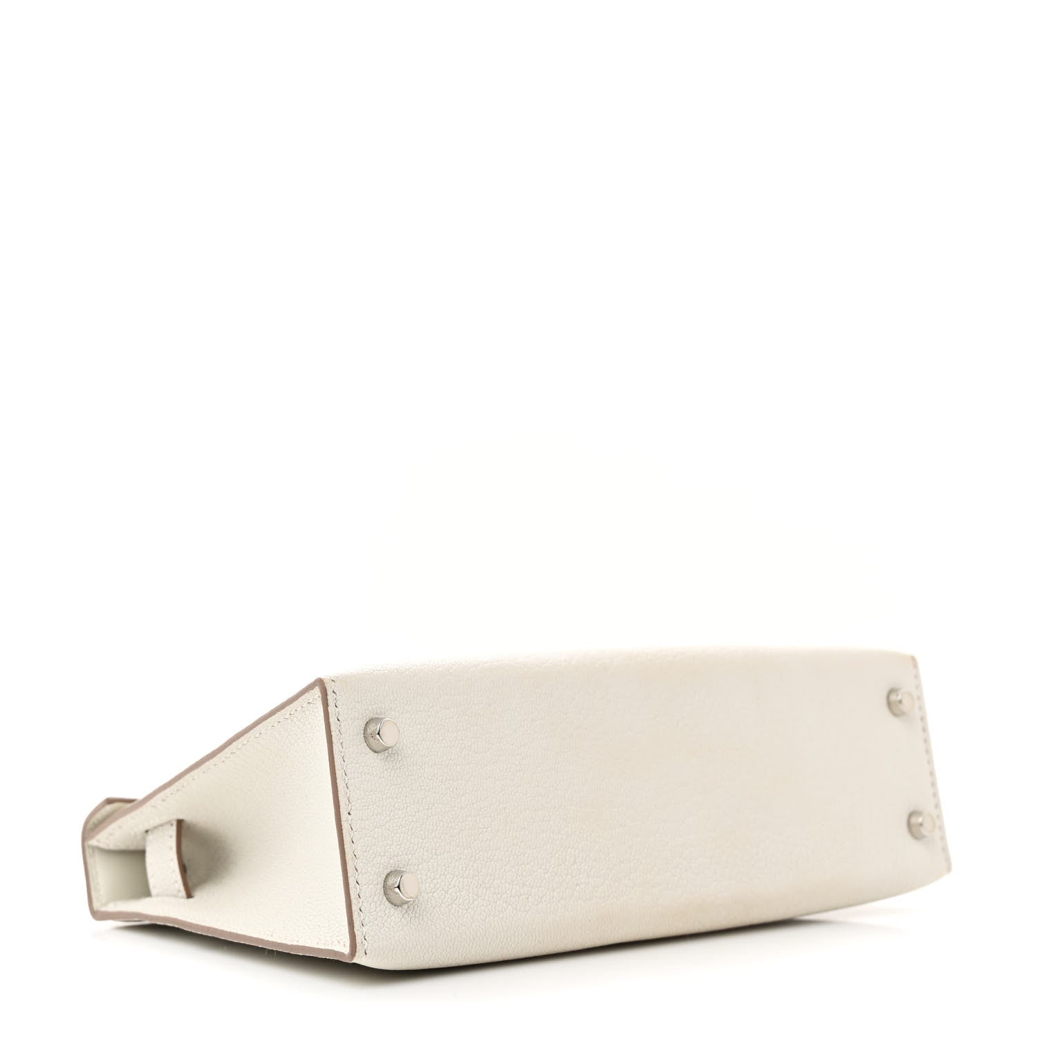 Hermes Chevre Mysore Mini Kelly Sellier 20 Mushroom 3 of 13