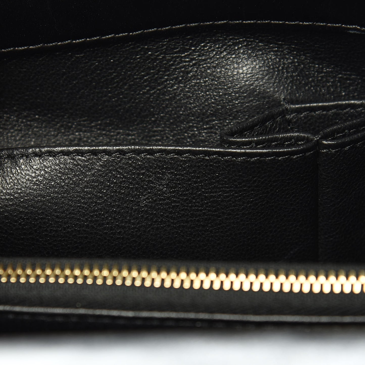 Calfskin Lizard Chevron Quilted Small Coco Handle Flap Black