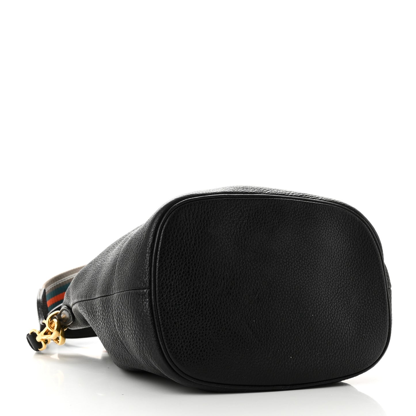 Vitello Daino Bucket Bag Black