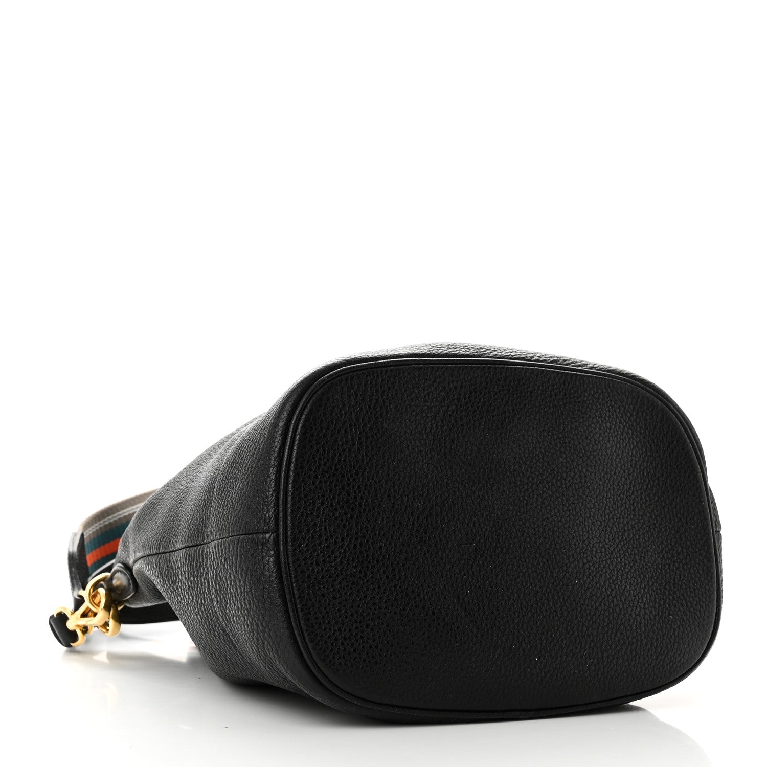 Prada Vitello Daino Bucket Bag Black 4 of 9