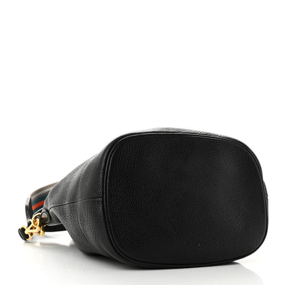 Prada Vitello Daino Bucket Bag Black 4 of 9