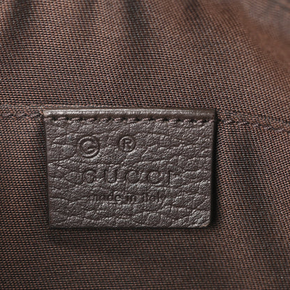 Gucci Monogram Belt Bag Dark Brown 6 of 10