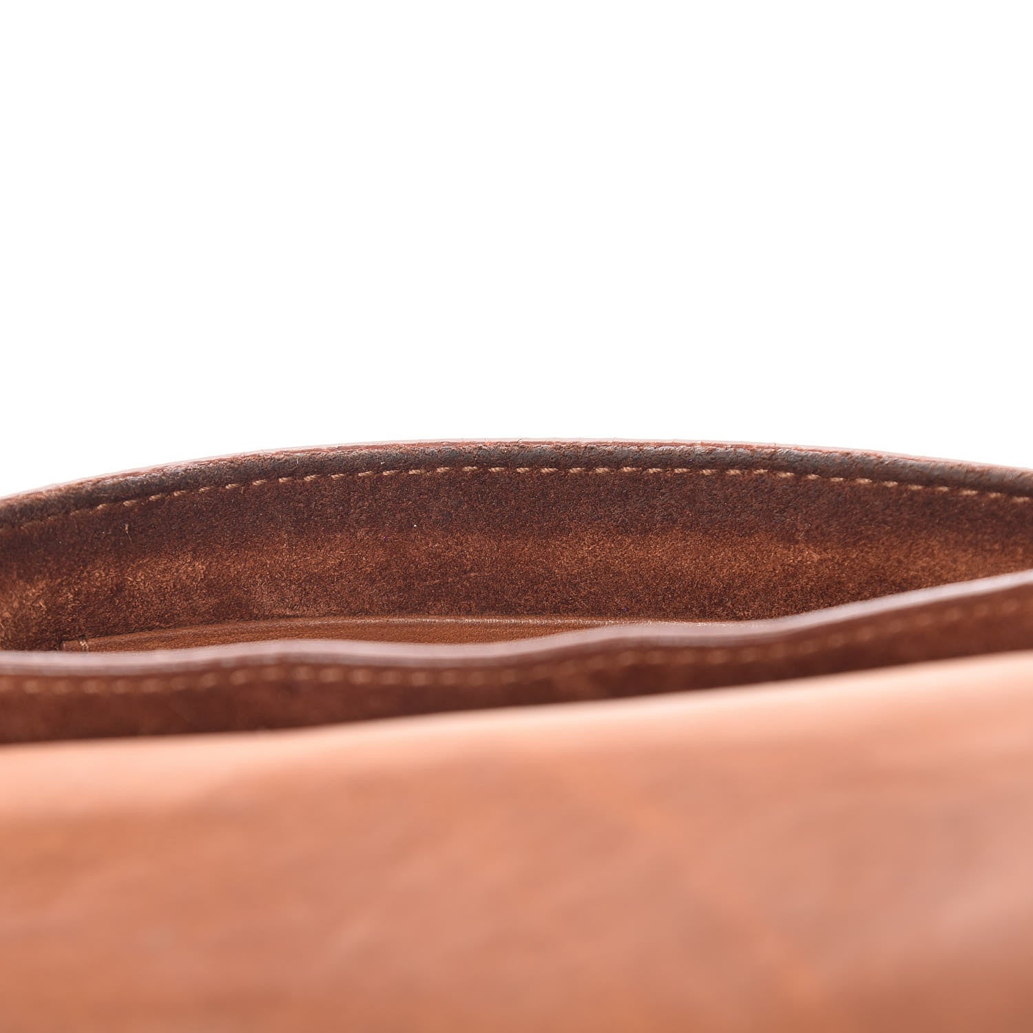 Saint Laurent Calfskin Whipstitch Toy Charlotte Messenger Bag Cognac 9 of 21