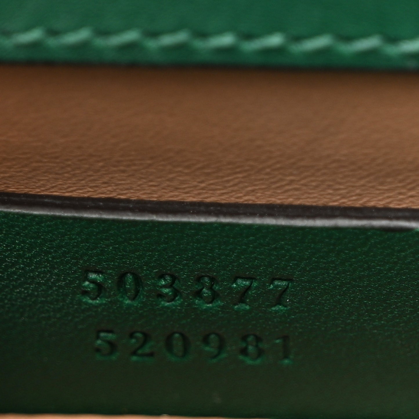 Snakeskin GG Small Ophidia Chain Shoulder Bag Green