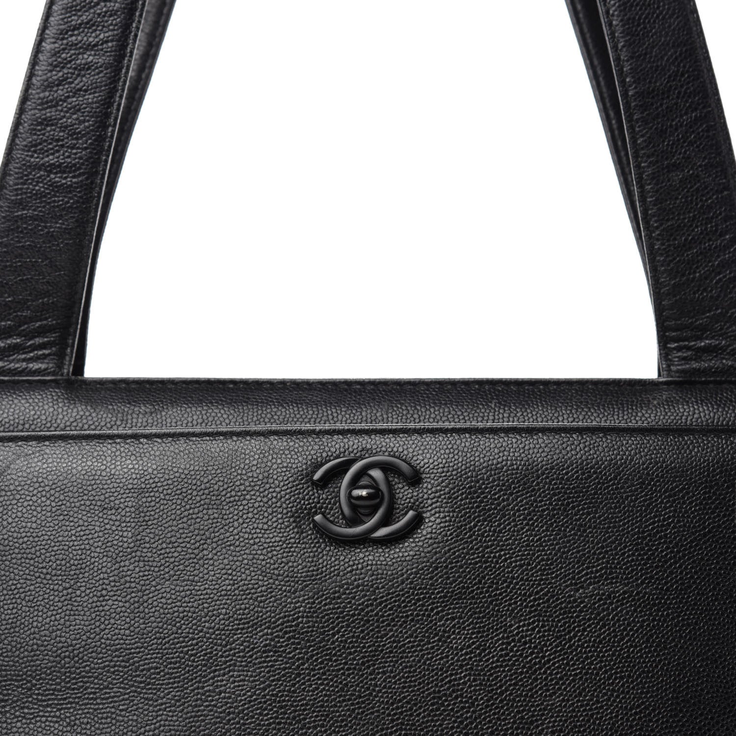 Chanel Caviar Small Shopping Tote Black 19 of 19