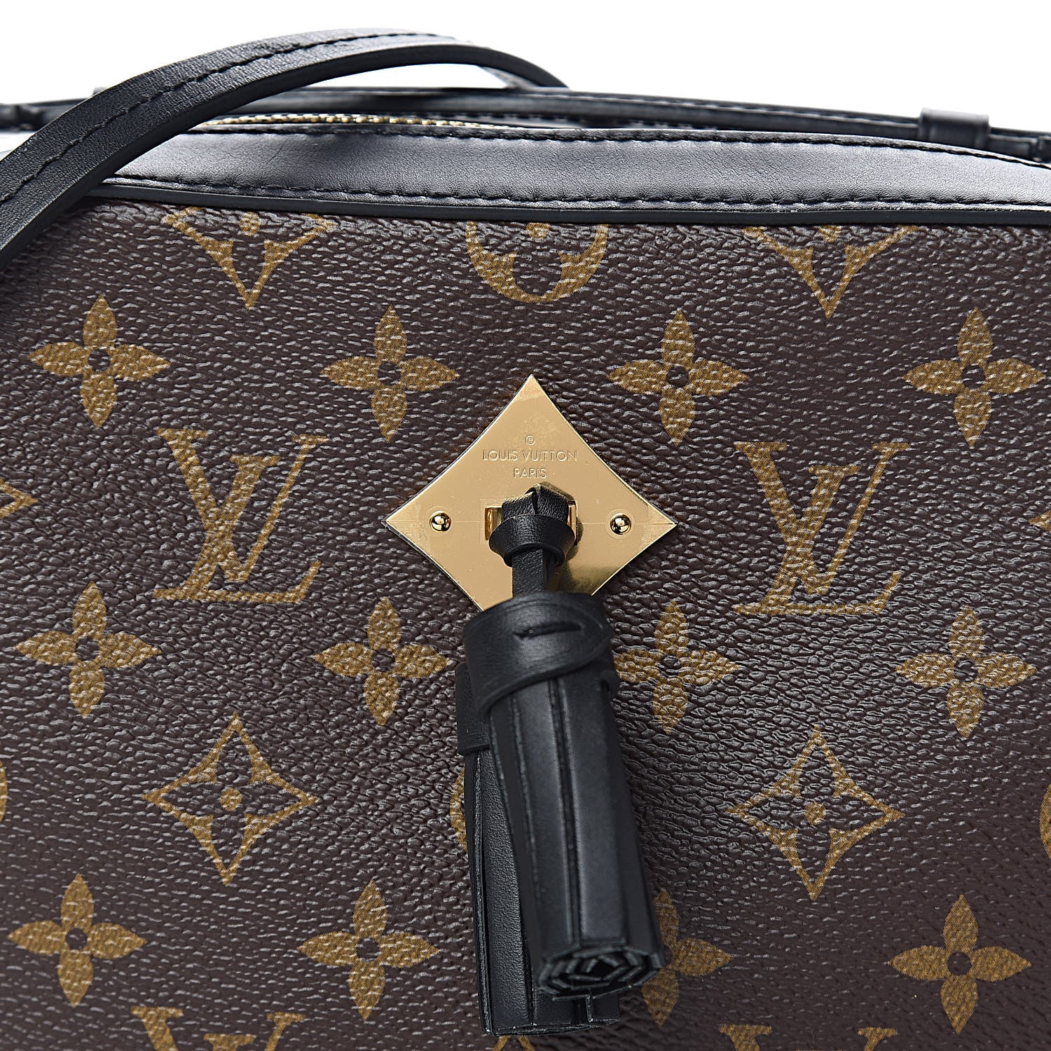 Louis Vuitton Monogram Saintonge Black 7 of 10