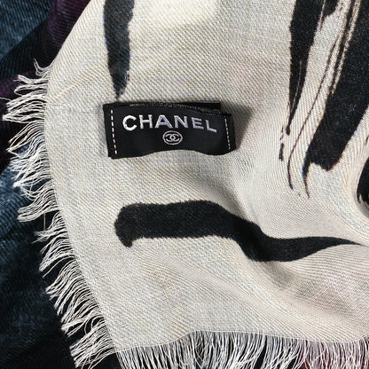 Chanel Cashmere Jewel Shawl Multicolor 3 of 4