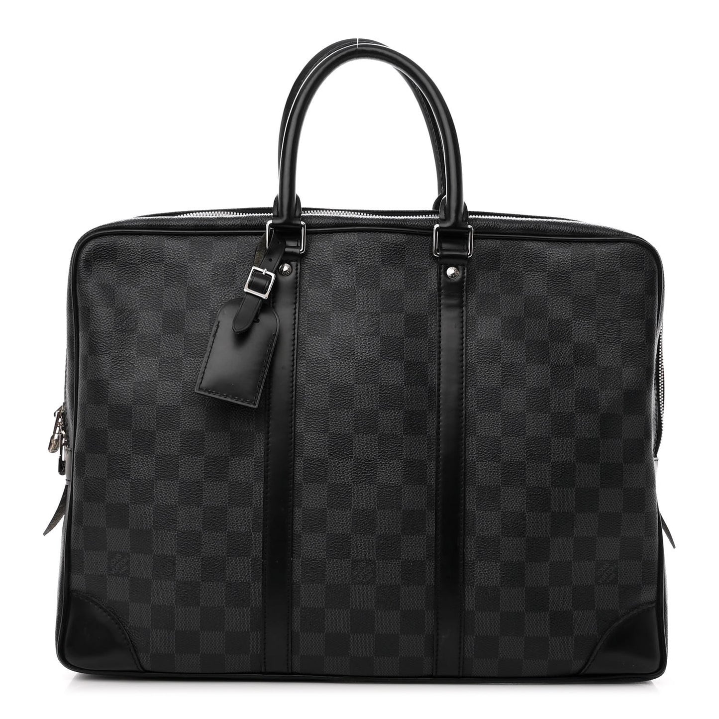 Damier Graphite Porte-Documents Voyage