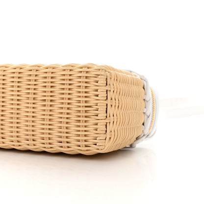 Loro Piana Wicker Calfskin L19 Extra Pocket Pouch White 9 of 13