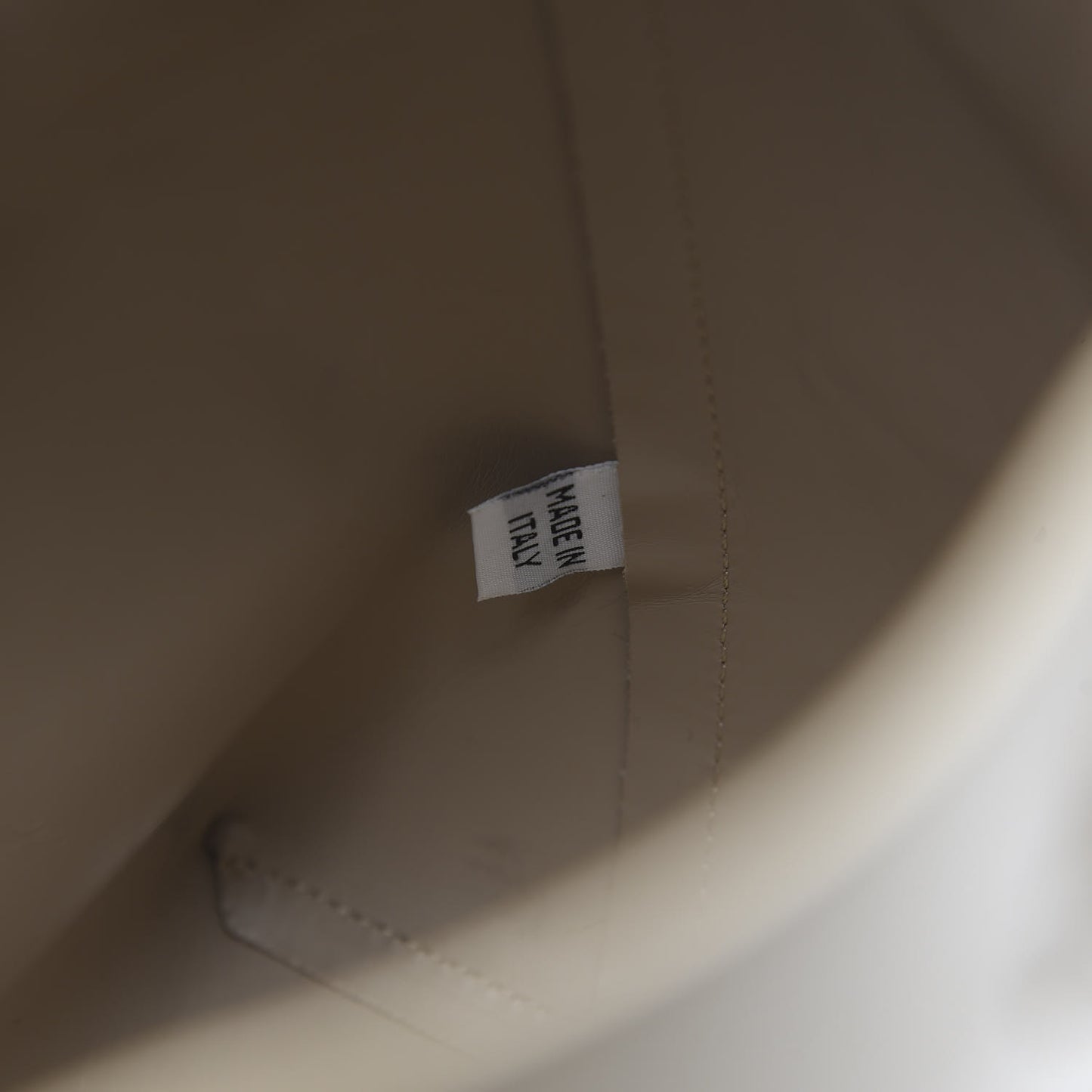 Calfskin Mini Bucket Bag Sand