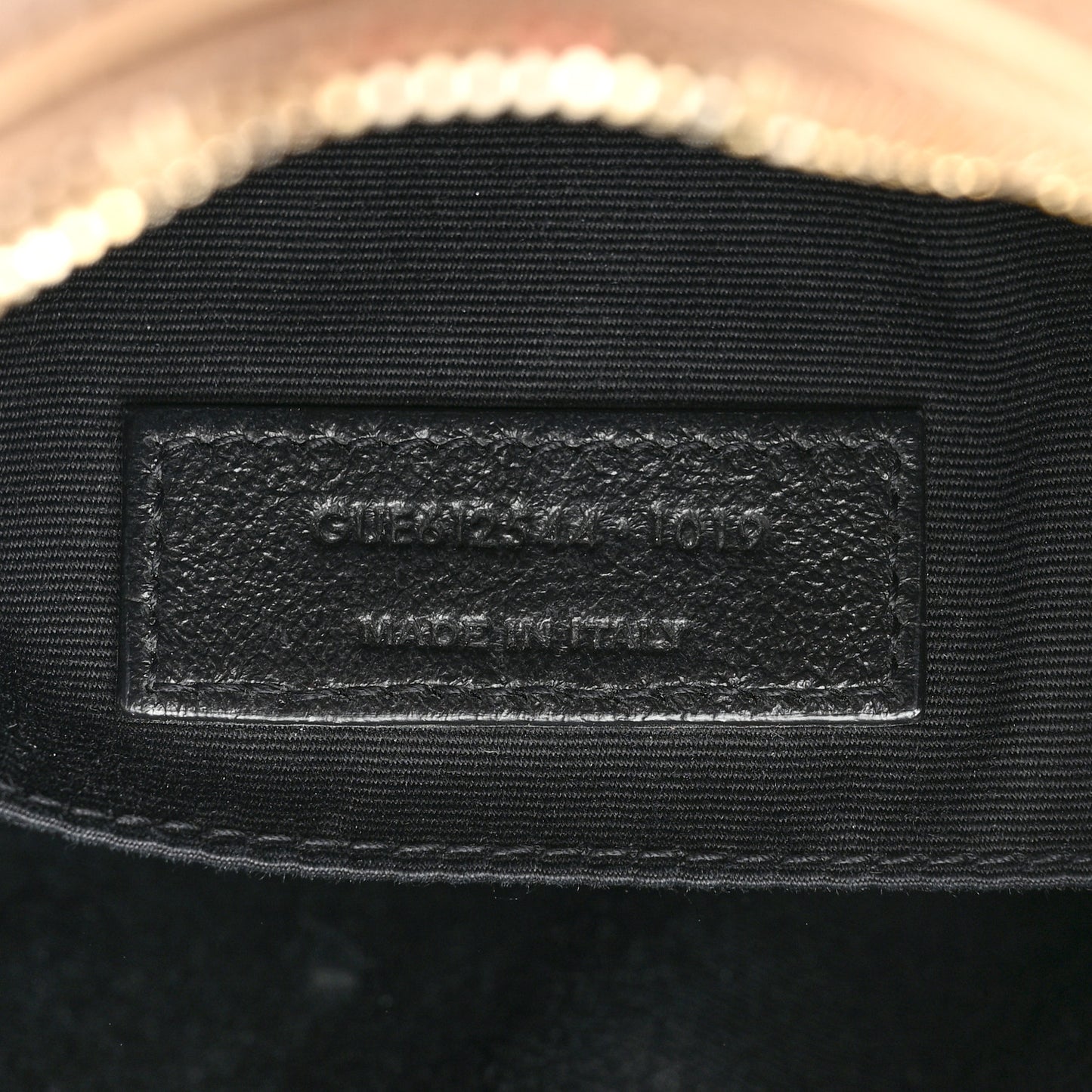 Calfskin Matelasse Monogram Lou Camera Bag Dark Beige