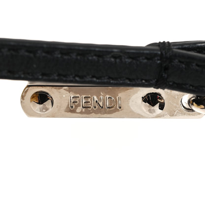 Fendi Nappa Eyes Fringe Bag Bug Charm Yellow Multicolor 3 of 4