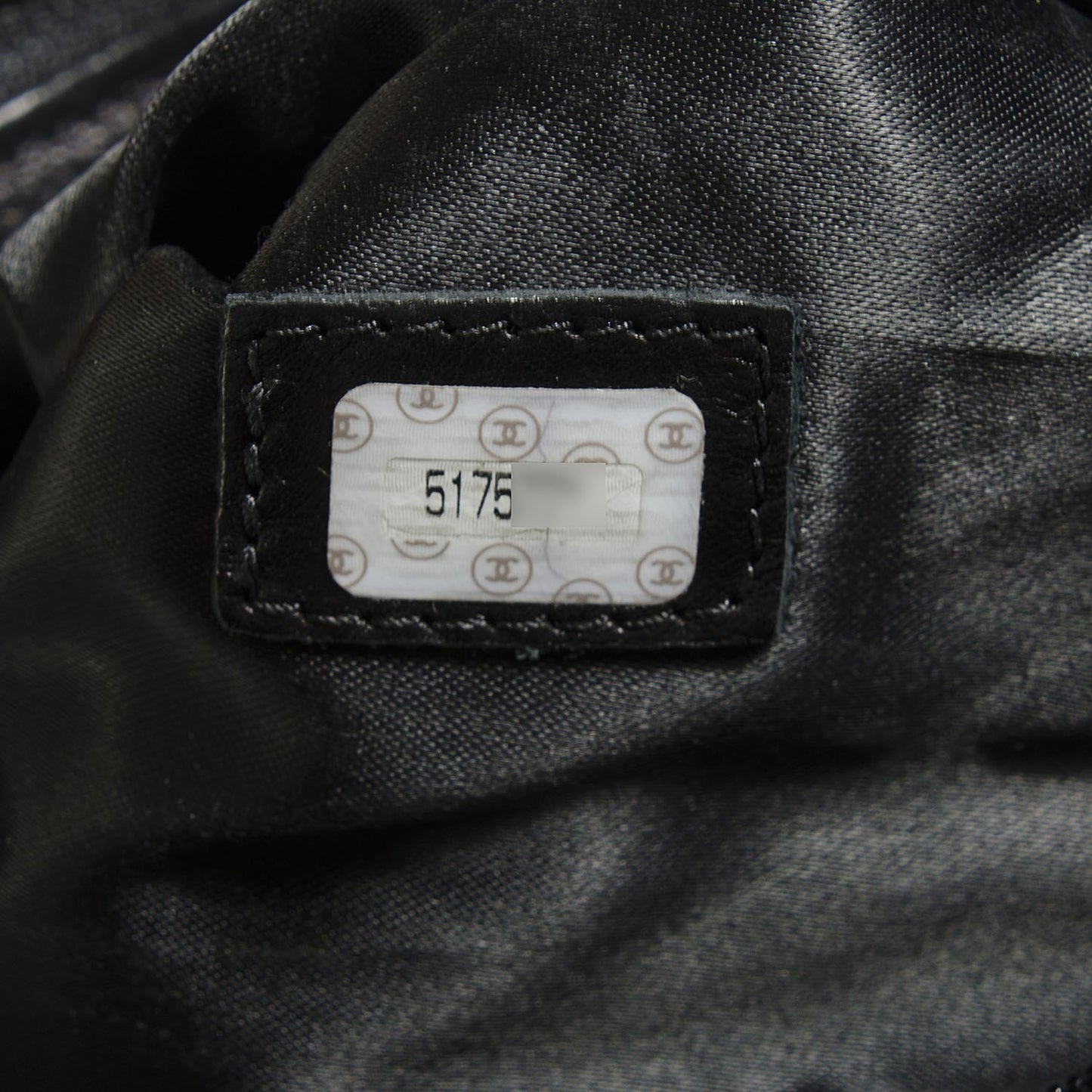 Calfskin Flap Shoulder Bag Black