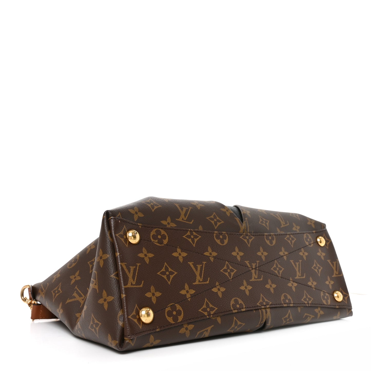 Monogram V Tote MM Black