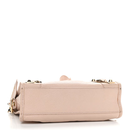 Balenciaga Chevre Gold Metallic Edge Hardware Mini City Rose Aubepine Bois de Rose 3 of 10