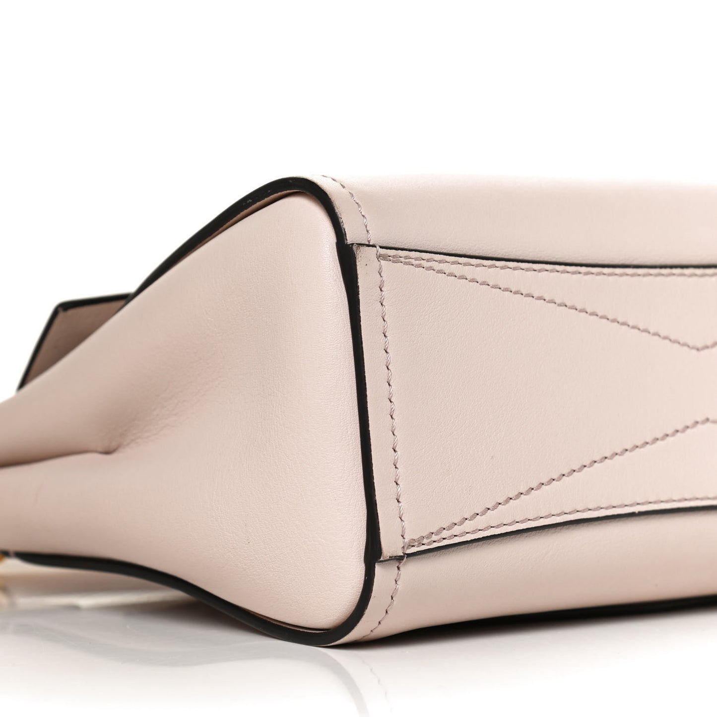 Calfskin Small Mystic Shoulder Bag Pale Pink