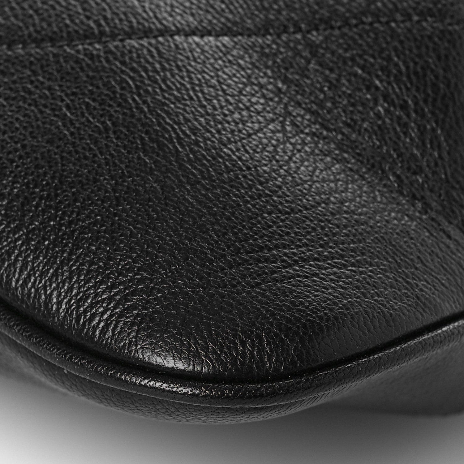 Gucci Goatskin Large Aphrodite Shoulder Bag Black 7 of 8