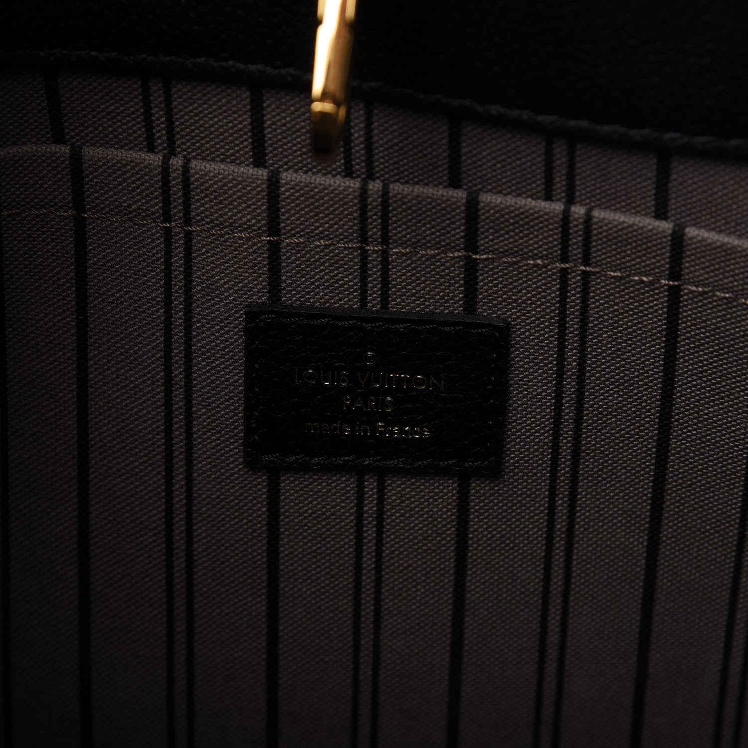 Louis Vuitton Empreinte Montaigne GM Black 8 of 10