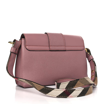 Burberry Soft Grain Calfskin Small Medley Crossbody Dusty Pink 3 of 8