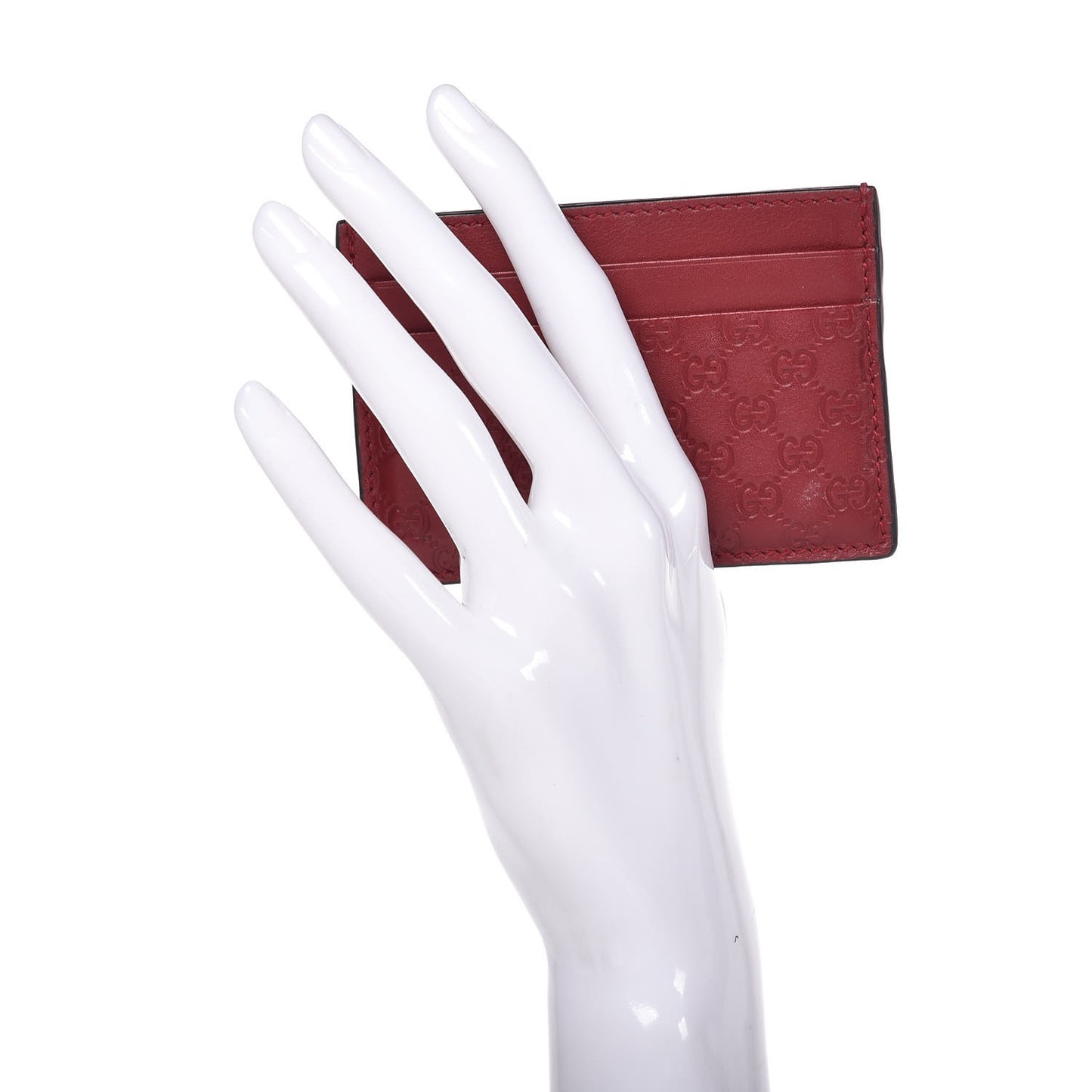 Microguccissima Card Holder Red